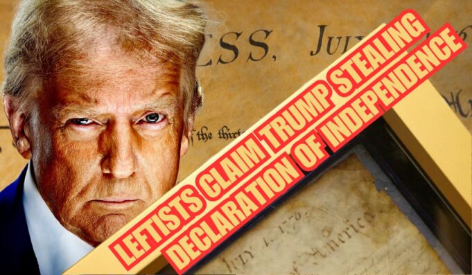 Leftist Media Freaks Out Because Trump Wants to Move Declaration of Independence to the White House | The Gateway Pundit