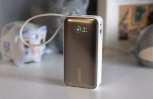 This portable power bank with a built-in cable is now under £27