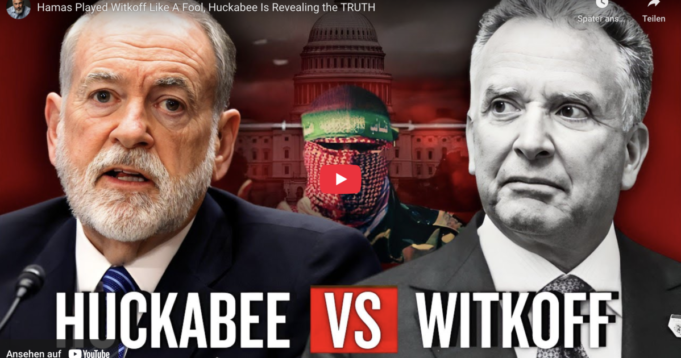 Huckabee vs. Witkoff Divide in Trump Mideast Policy: “Stop Being Duped” by Hamas and Qatar | The Gateway Pundit