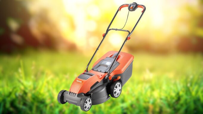 Get your garden summer ready with this electric lawnmower deal