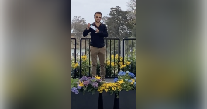 COVID TYRANNY GRADUATION: One Student Holds Vaccine and Mask Mandates Protest While Graduating the University of California Hellscape (Video) | The Gateway Pundit