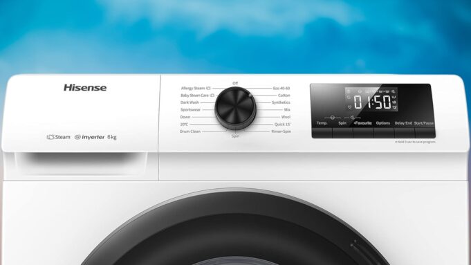 We can’t believe how cheap this Hisense washing machine is