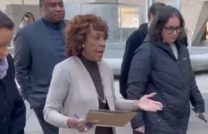 WATCH: Top Democrat Attack Dog Maxine Waters Tries to Storm HUD Building to Protest DOGE Cuts – HUD Spox Responds with FIRE | The Gateway Pundit