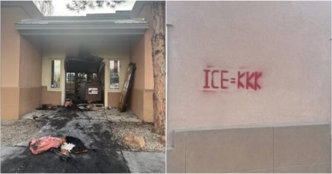 ‘Domestic Terrorists’ Torch Albuquerque GOP Headquarters in Early Morning Attack | The Gateway Pundit