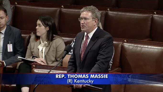 WATCH: GOP Rep. Thomas Massie Explains Why He Was the Only GOP Holdout on Trump-Backed Continuing Resolution | The Gateway Pundit