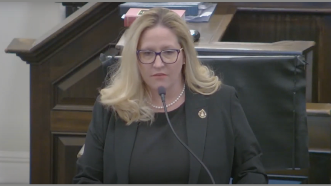 Must Watch: New Hampshire State Rep. Erica Layon’s Firey Speech Advocating for Women Too Much for Petulant Dems Who Storm Out of Room (Video) | The Gateway Pundit