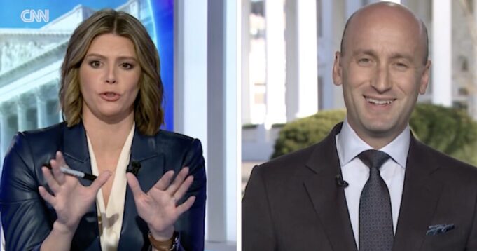 WOW! Deputy Chief of Staff Stephen Miller Absolutely Destroys Fake News Hack Kasie Hunt in Heated Law Debate | The Gateway Pundit
