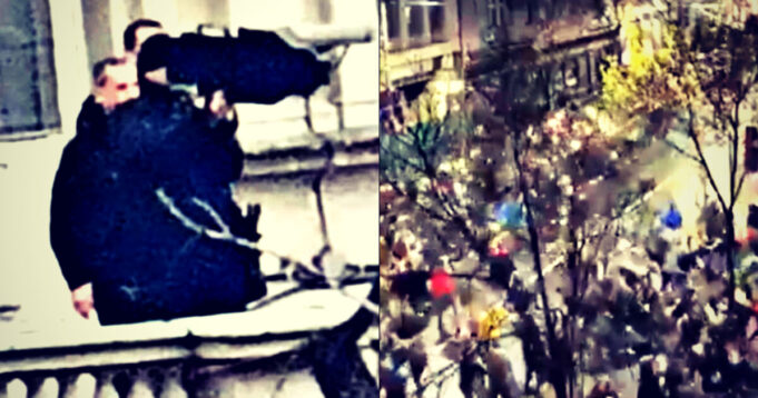 WATCH: Serbian Police Appears to Fire Non-Lethal Sonic Weapon at Crowd of Color Revolution Globalist Protesters | The Gateway Pundit