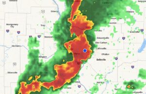 Tornadoes Reported Near St. Louis and 1.5 Inch-Size Hail Balls! – Severe Storm and Tornado Warnings | The Gateway Pundit