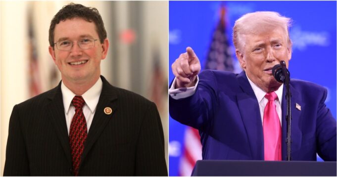 Rep. Thomas Massie Responds After President Trump Vows to Lead Primary Challenge Against Him for Opposing Trump-Backed Funding Bill | The Gateway Pundit