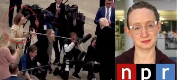 Far-Left NPR Reporter Who Hit Trump in the Face with Boom Mic Goes Radio Silent | The Gateway Pundit