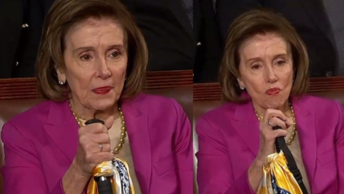 WATCH: Nancy Pelosi Gets TRIGGERED During Trump’s Speech, Visibly Shaken After Trump Asks Democrats to Work Together to Make America Great Again – Looks Like She’s Having a Stroke! | The Gateway Pundit