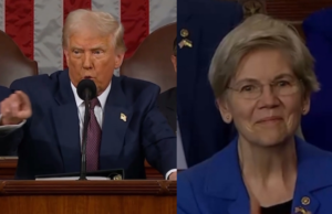 EPIC! President Trump Calls Out Warmonger Elizabeth “Pocahontas” Warren During Speech – Then Warren Claps for 20 More Seconds (VIDEO) | The Gateway Pundit
