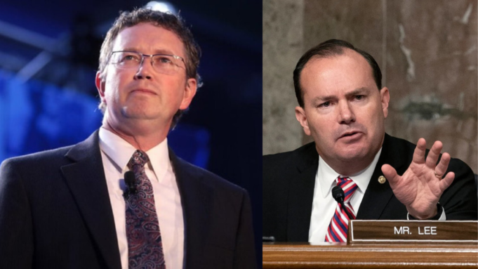 Rep. Thomas Massie, Sen. Mike Lee Introduce Bills to Audit and Abolish Federal Reserve | The Gateway Pundit