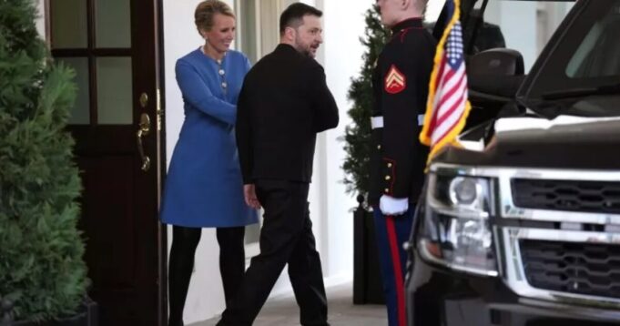 Watch GP’s Cara Castronuova Ask Zelensky “Why Were You So Disrespectful to the President?” as He Leaves The White House in Disgrace. | The Gateway Pundit