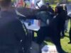 Police Watch and Do Nothing as Masked Antifa Vandals Violently Attack TPUSA Students, Staff at UC Davis (VIDEO) | The Gateway Pundit