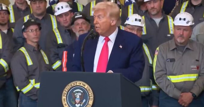 Trump Zings Joe Biden After He Signs Executive Order to Remove Biden’s Restrictions on Coal Plants (VIDEO) | The Gateway Pundit