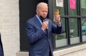 Joe Biden Treated Like a Toddler As He Drops “Partially Melted” Ice Cream Bar in Gaffe-Filled Visit to Harvard | The Gateway Pundit