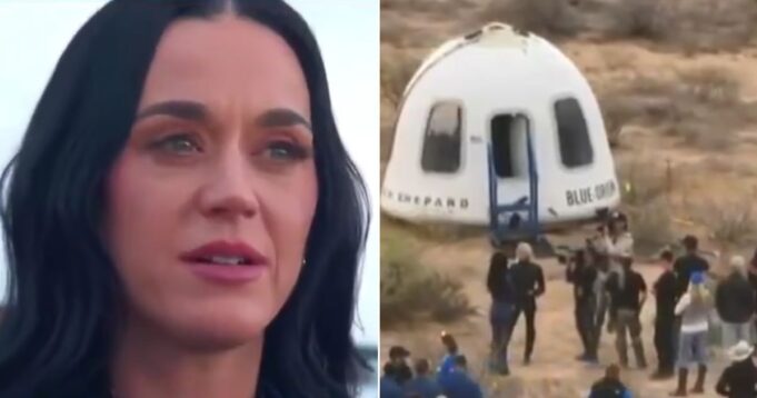 Katy Perry’s Post-Flight Comments Perfectly Illustrate the Farce of Jeff Bezos’ ‘Historic’ All-Female Crew | The Gateway Pundit