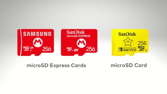 MicroSD Express: All the details on the Switch 2 storage