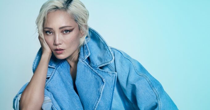 Pom Klementieff Rocks Denim in Hunger Magazine