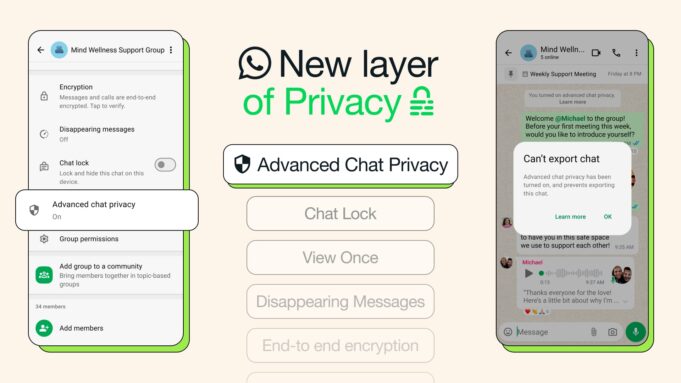 WhatsApp adds a privacy layer to stop your chats and photos leaking out