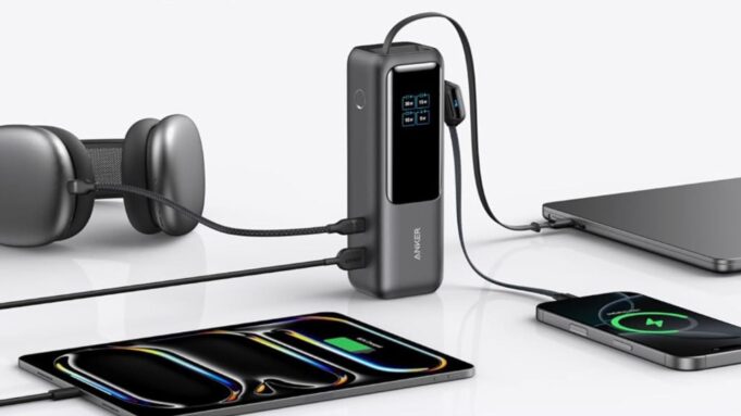 Keep up to four devices fully charged with this mighty Anker power bank