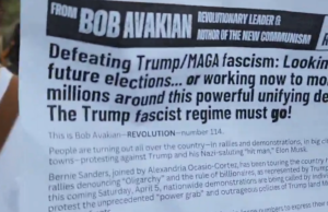 Anti-Trump Protester Speechless When Asked Why He’s Protesting – Pulls Out Communist-Leader’s Talking Points Handed to Him With “Free Sign” | The Gateway Pundit