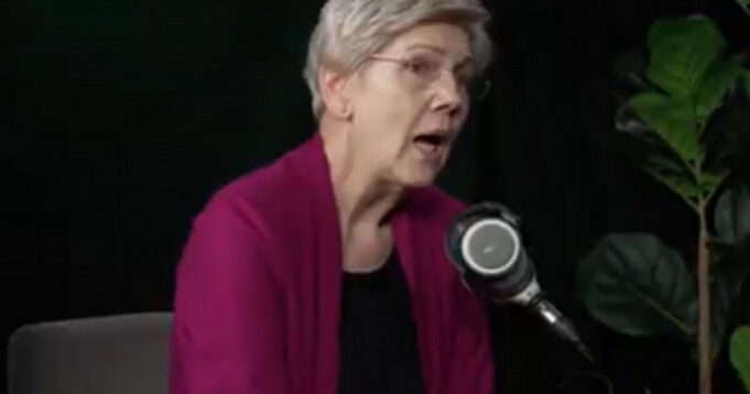 AWKWARD: Watch Elizabeth Warren Get Called Out Over Biden’s Decline by a Left Wing Podcaster (VIDEO) | The Gateway Pundit