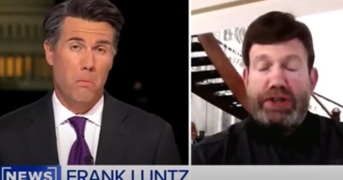 Pollster Frank Luntz Has the Absolute Dumbest Take on Cory Booker’s Filibuster to Nowhere (VIDEO) | The Gateway Pundit