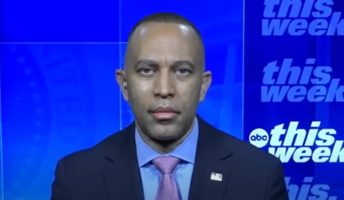 Democrat House Leader Hakeem Jeffries Openly Disses Strategy of DNC Vice Chair David Hogg (VIDEO) | The Gateway Pundit