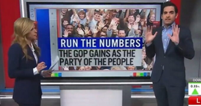 CNN Data Analyst STUNNED That Republicans Are Replacing Democrats as the Party That Cares About the Working Class (VIDEO) | The Gateway Pundit