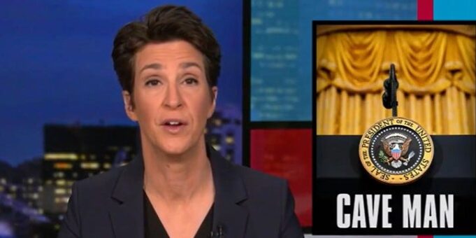 Rachel Maddow Calls Trump So Incompetent He Can’t Even Fail Properly