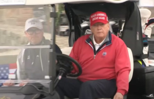 White House Releases Statement Praising Trump’s Golf Win As Enraged Nation Protests