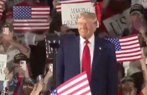 BOOM! President Trump Opens 100 Day Rally with FIRE After EXPLOSIVE Entrance, Touts Border Security, Economy, and Destruction of Wokeness – “WE’RE SAVING THE AMERICAN DREAM” (VIDEO) | The Gateway Pundit