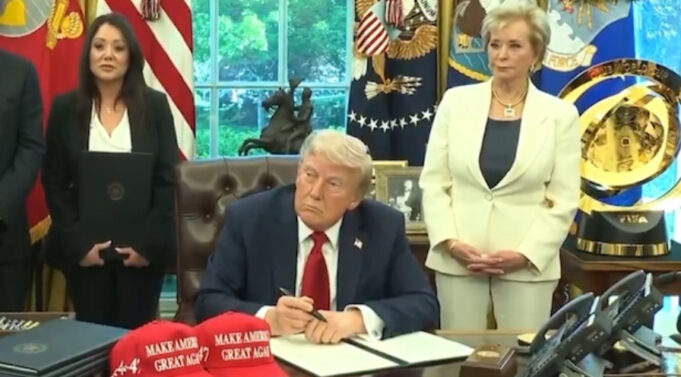 WATCH: President Trump Signs Executive Order on School Discipline Policies Revoking Racist Obama-Biden DEI Guidance to Discipline Students Based on Skin Color | The Gateway Pundit