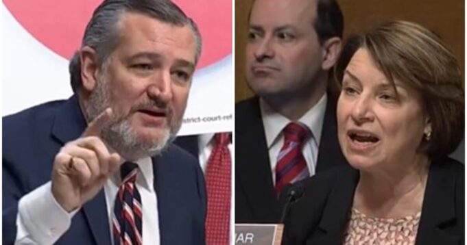 WATCH: Senate Hearing Goes Completely Off the Rails When Ted Cruz Triggers Amy Klobuchar After Calling Democrats “The Party of Murderers and R*pists” | The Gateway Pundit