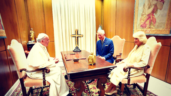 King Charles and Queen Camilla Make Unannounced Visit To Ailing Pope Francis on Their 20th Wedding Anniversary | The Gateway Pundit