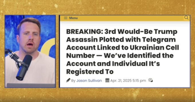 SHOCKING: 3rd Trump Assassin’s Ukrainian Connection EXPOSED? | Elijah Schaffer’s Top 5 (VIDEO) | The Gateway Pundit