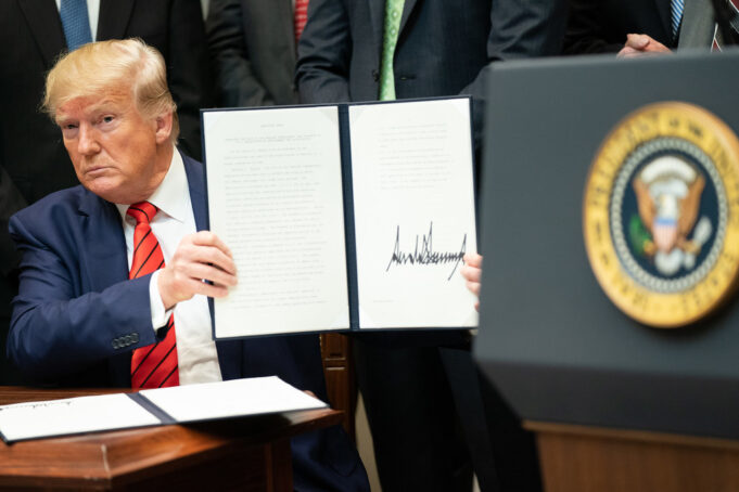Trump Goes Off on the Federalist Society For Recommending Judges When He Was ‘New to Washington,’ Slams Federal Judges Who Blocked Him From Imposing Tariffs | The Gateway Pundit
