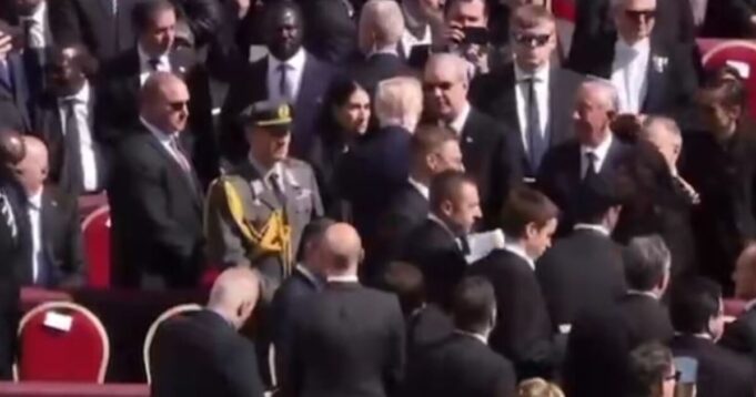 America Is Back! President Trump is Center of Attention at Funeral of Far-Left Pope Francis in Rome – The Elites Can’t Help It (VIDEO) | The Gateway Pundit