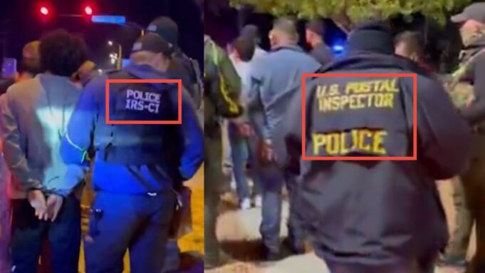 IT’S HAPPENING: U.S. Postal Service Police and IRS Agents Seen Assisting DEA, ICE, and FBI in Colorado Nightclub Takedown Where 114 Illegals Were Arrested (VIDEO) | The Gateway Pundit