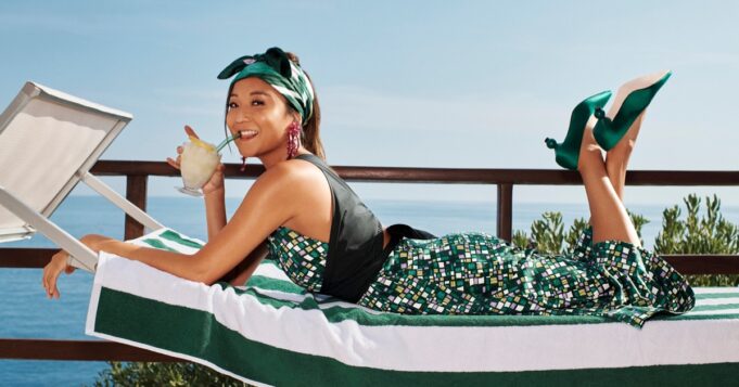 Ashley Park Brings Riviera Style to Weekend Max Mara Collab