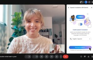 Google Meet will translate your speech and preserve your voice
