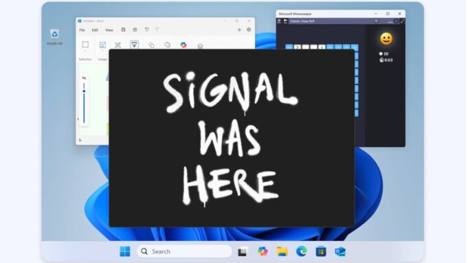 Signal is having none of Microsoft’s Recall AI screenshot feature