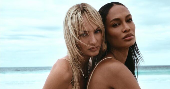 Candice Swanepoel & Joan Smalls Heat Up Tropic of C