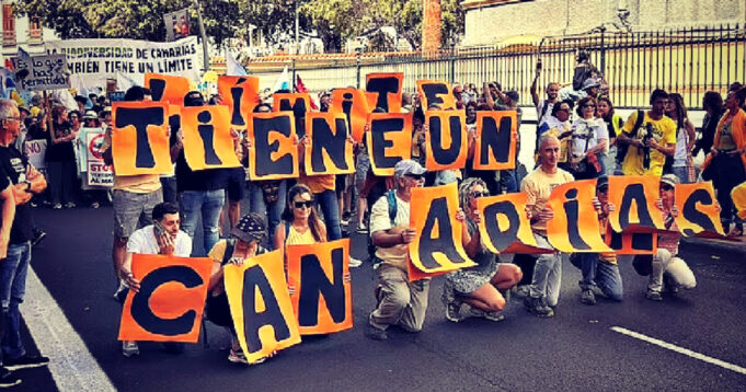 OVER-TOURISM REBELLION: Visitors Cower in Their Hotels and Airbnb Rentals as Thousands Protest in Spanish Canary Islands | The Gateway Pundit