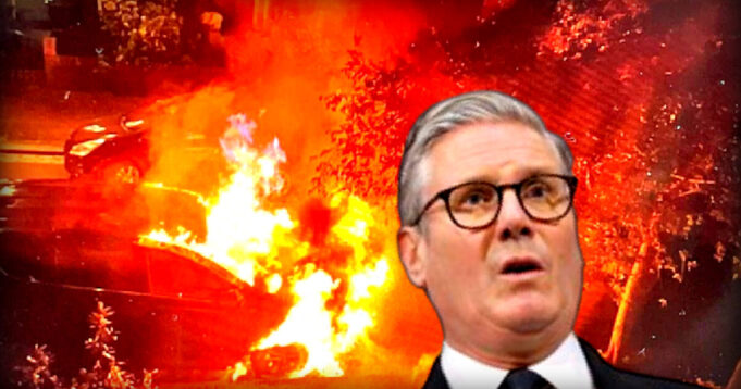 KINGDOM ON FIRE: Series of Arson Attacks Targeted PM Starmer’s Former Flat, His Family Home and a Car That He Used To Own – Suspect in Custody | The Gateway Pundit