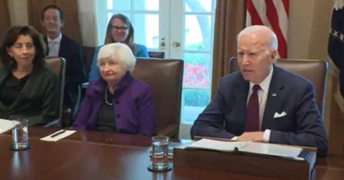 REPORT: Joe Biden’s Cabinet Meetings Were Scripted, Used Cameras Creatively to Cover Mistakes | The Gateway Pundit