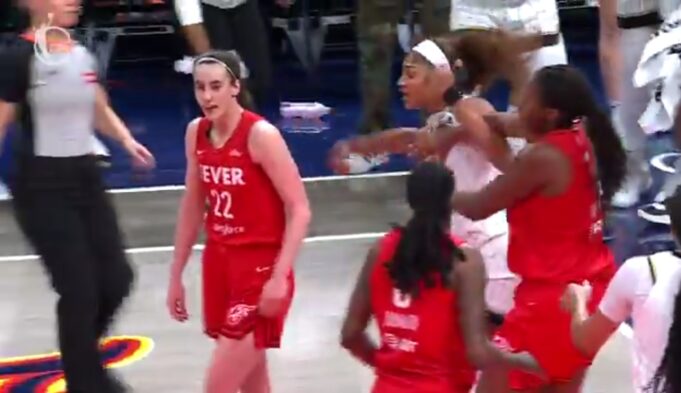 WNBA to Investigate Allegations of Racism by Fans at Chicago Sky vs. Indiana Fever Game After Dust-Up Between Caitlin Clark and Angel Reese | The Gateway Pundit